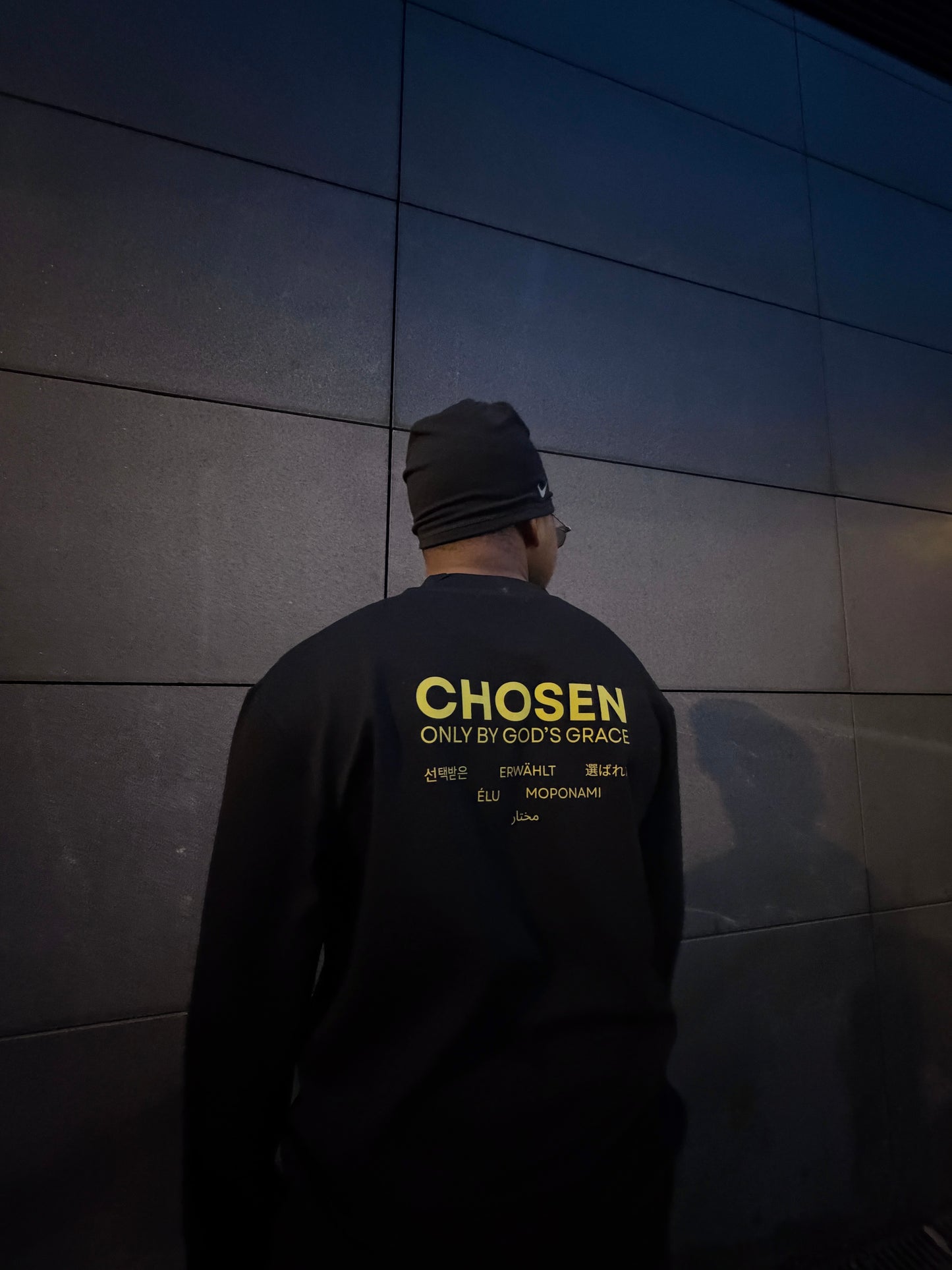 Long Sleeve CHOSEN - Noir