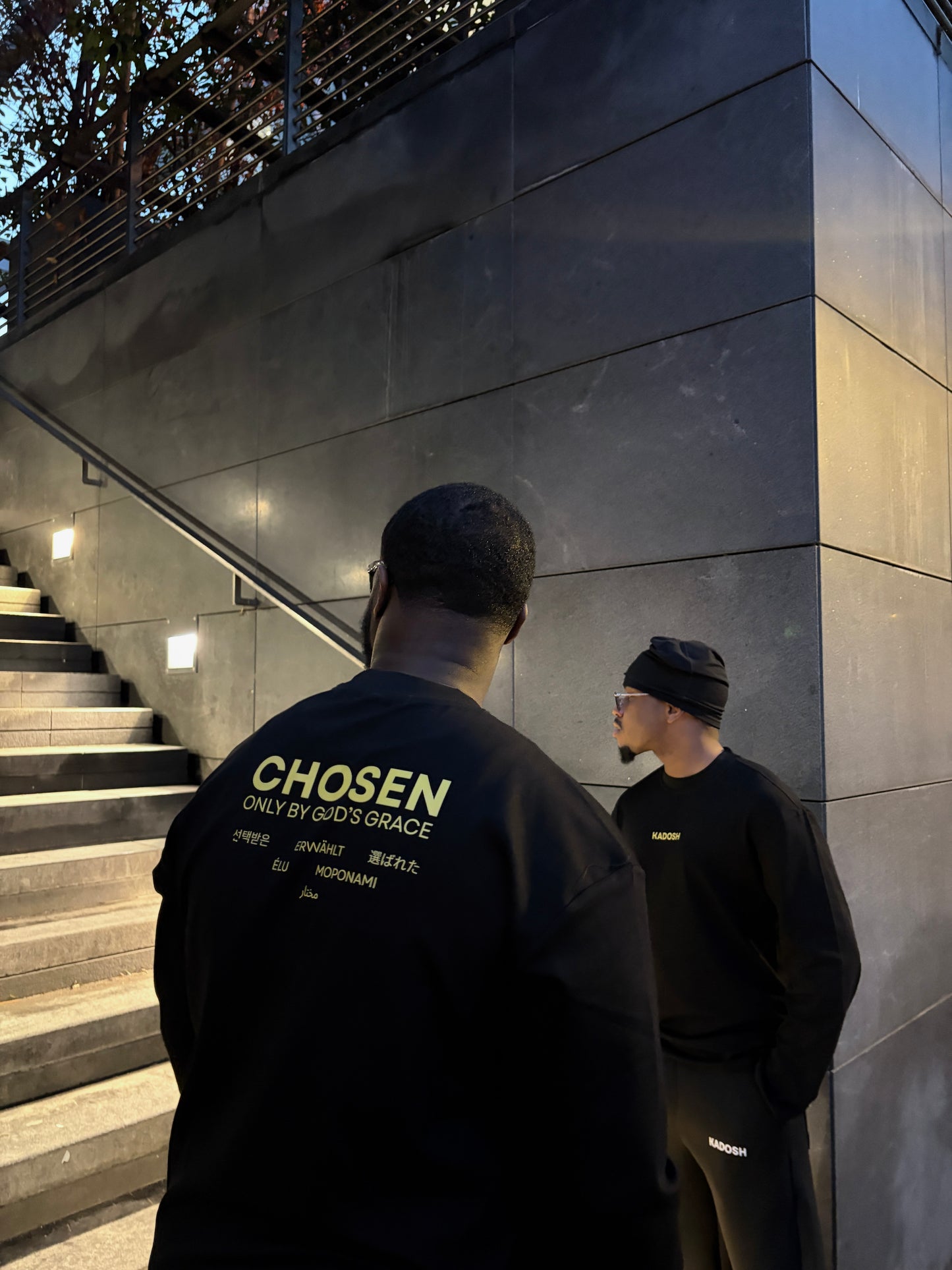 Long Sleeve CHOSEN - Noir