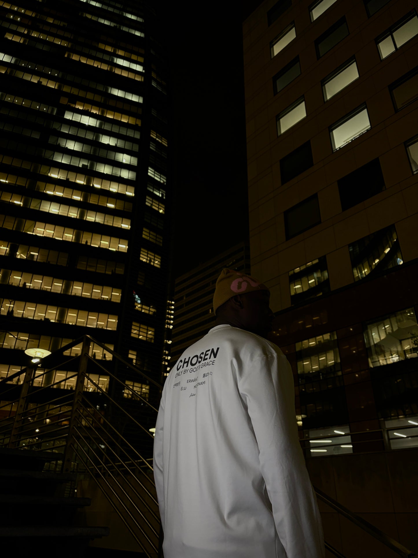 Long Sleeve CHOSEN - Blanc